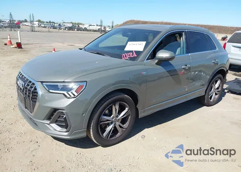 2020 Audi Q3 Prestige 45 Tfsi S Line Quattro Tiptronic z USA, uszkodzony, nr VIN WA1FECF32L1035288